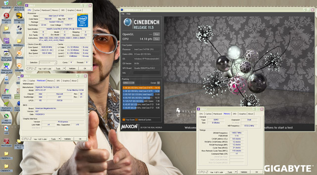 Результаты Vivi на HWBot