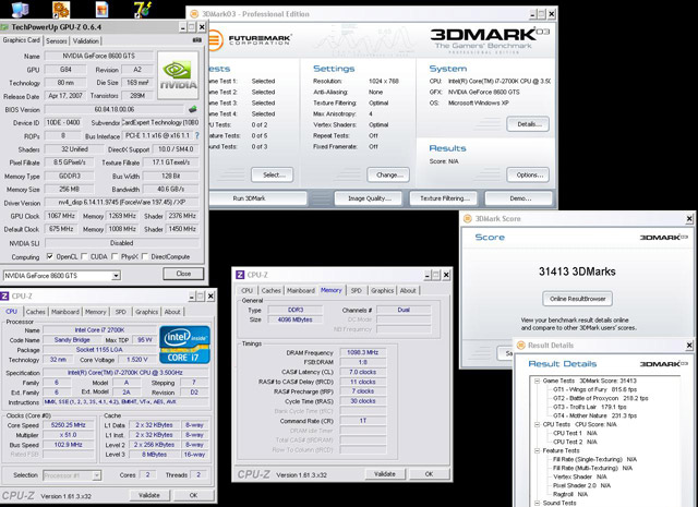 Vadimua и GeForce 8600 GTS Vadimua и GeForce 8600 GTS