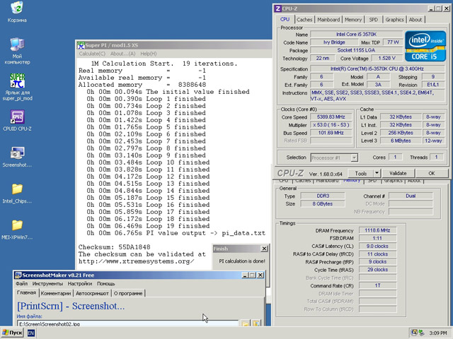 magavk – SuperPi 1M
