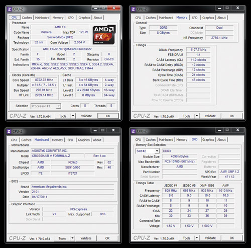 The Stilt разогнал FX-8370 до 8722 МГц