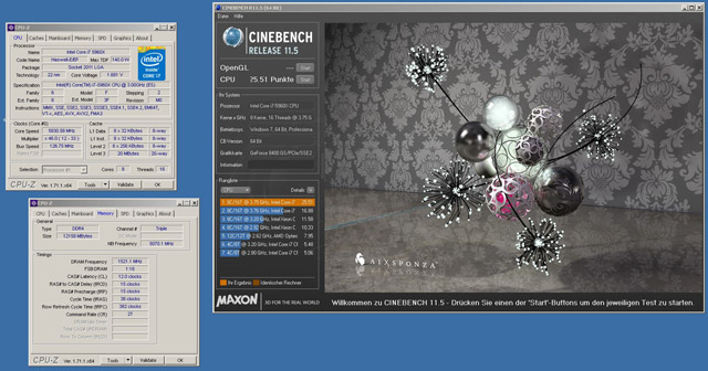Рекорд Der8auer в Cinebench R11.5 8xCPU
