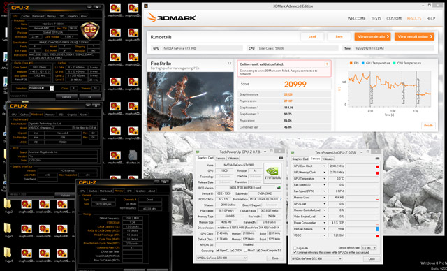 Steponz разогнал видеокарту EVGA GeForce GTX 980 Classified до 2,25 ГГц