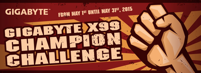 Gigabyte X99 Champion Challenge Gigabyte X99 Champion Challenge