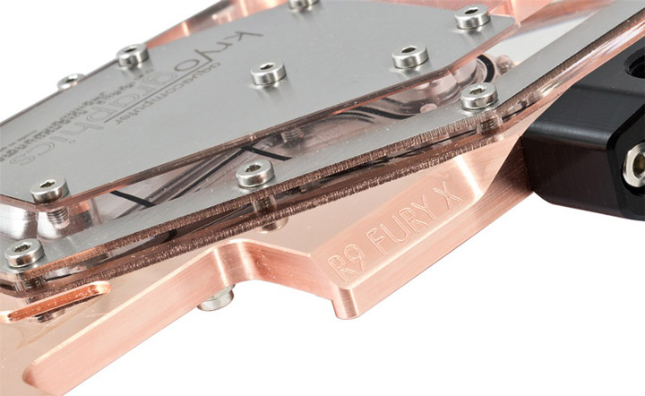 Водоблок Kryographics for R9 Fury X