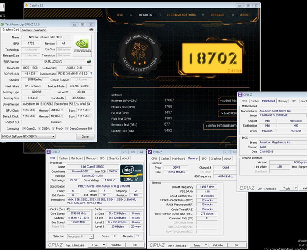 8 Pack — три рекорда на Asus GeForce GTX 980 Ti Strix