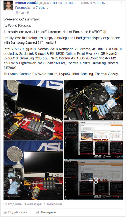 Рекорд Xtreme Addict Рекорд Xtreme Addict