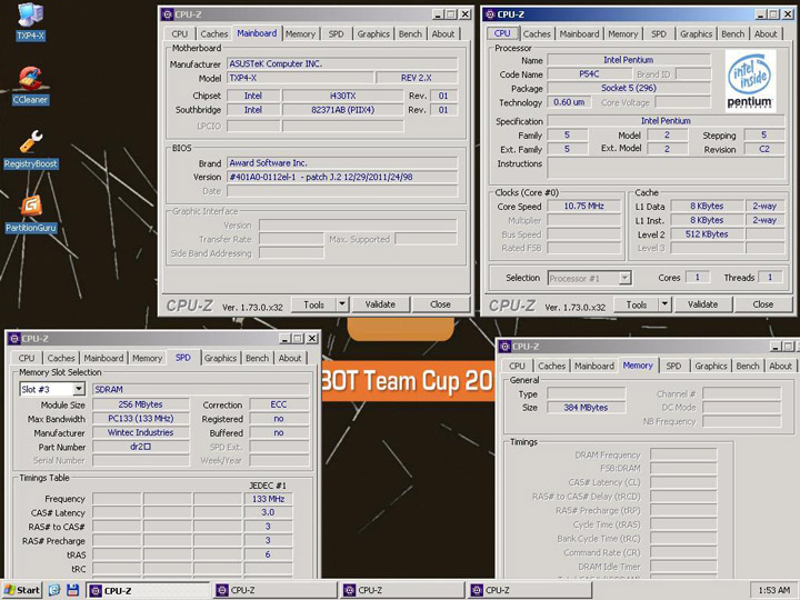 Даунклокинг Pentium 90 Даунклокинг Pentium 90