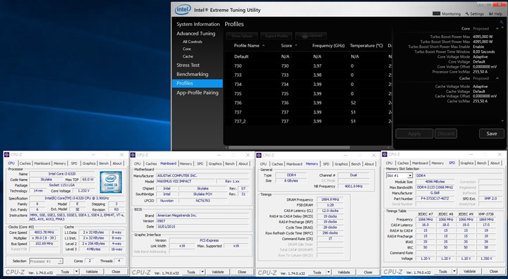 Разгон Core i3-6320 на 90 МГц