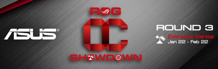 Asus ROG OC Showdown Extreme Series Round 3