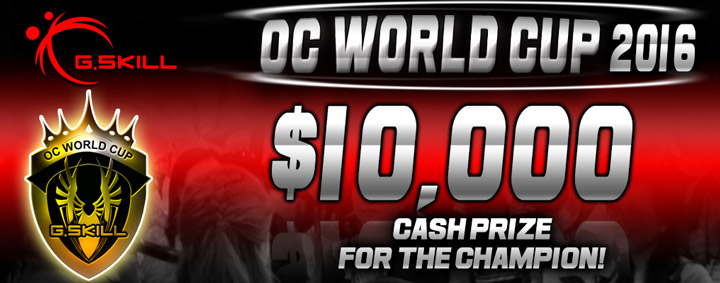 G.Skill OC World Cup 2016