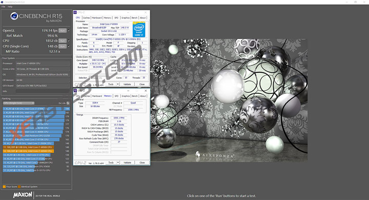 Тесты процессора Intel Core i7-6950X