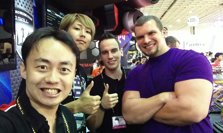 NickShih, Shimizu, Der8auer, Splave