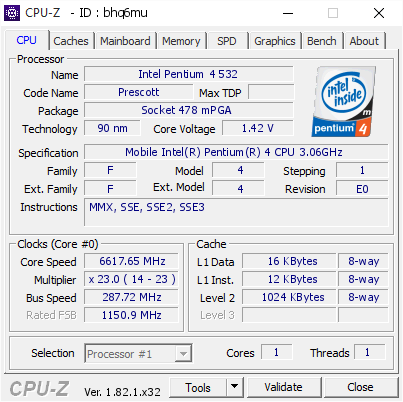 wytiwx Mobile Pentium 4 532