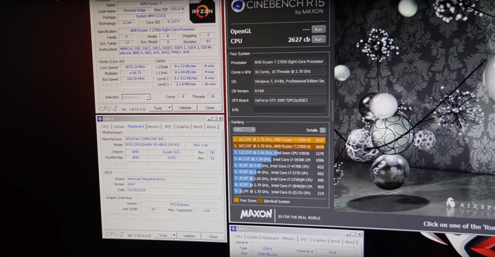 Der8auer AMD Ryzen 7 2700X