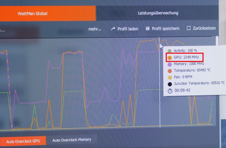 Разгон AMD Radeon VII