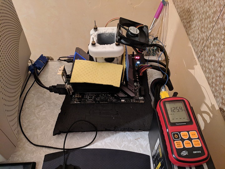 Экстремальный разгон Core i9-9900K