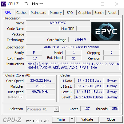 AMD EPYC 7742
