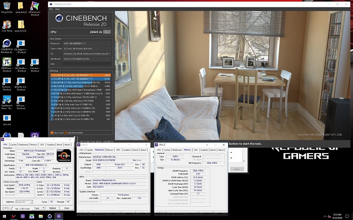 Разгон AMD Ryzen Threadripper 3000