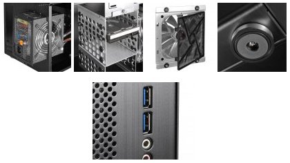 Mini-ITX корпус Lian Li PC-Q08 Mini-ITX корпус Lian Li PC-Q08