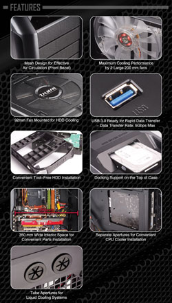 Корпус Zalman GS1200 Корпус Zalman GS1200