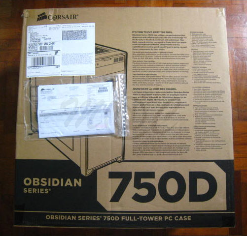 Корпус Corsair Obsidian 750D Корпус Corsair Obsidian 750D