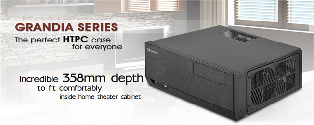 Корпус SilverStone Grandia GD09 Корпус SilverStone Grandia GD09