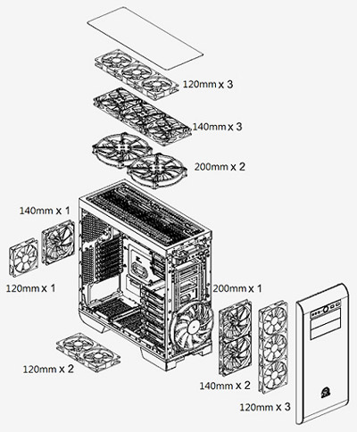 Корпус Thermaltake Core V51