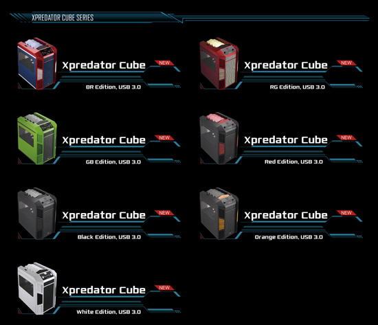 Корпус Aerocool XPredator Cube серии PGS-B