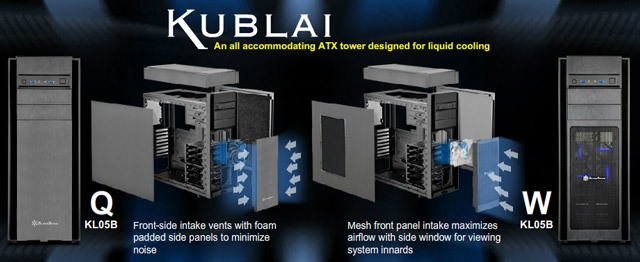 корпус SilverStone Kublai KL05 корпус SilverStone Kublai KL05