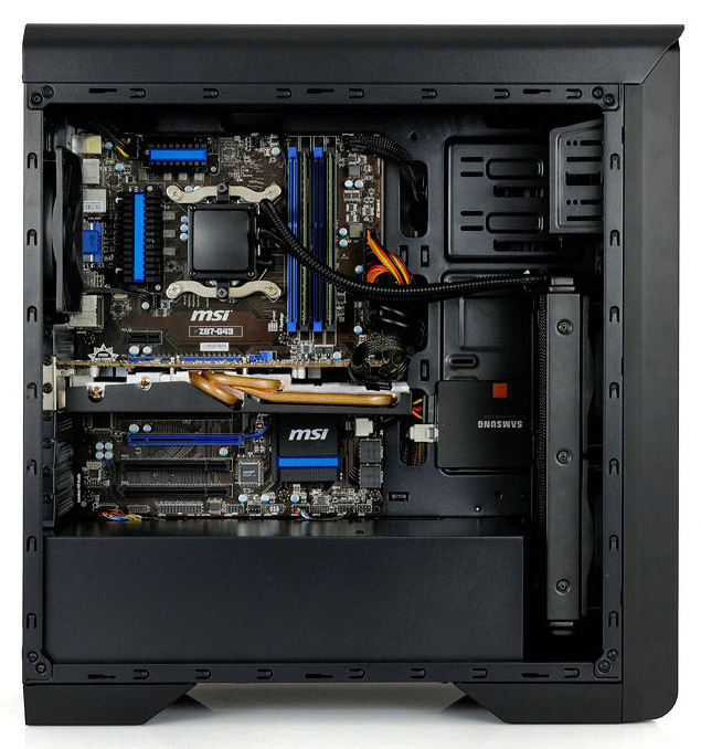 Корпус SilentiumPC Gladius M35 Pure Black