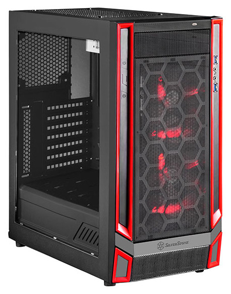Корпус SilverStone Redline RL05 (SST-RL05BR-W)