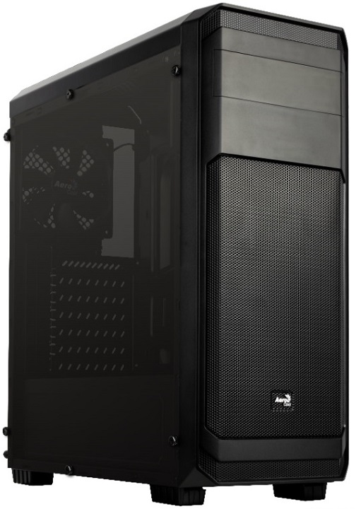 Aerocool представила доступный Mid-Tower корпус Aero-300 с акриловой боковой панелью
