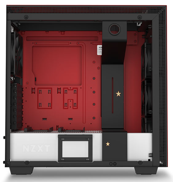 корпус NZXT H700 Nuka-Cola и кожух для материнской платы NZXT N7 Nuka-Cola