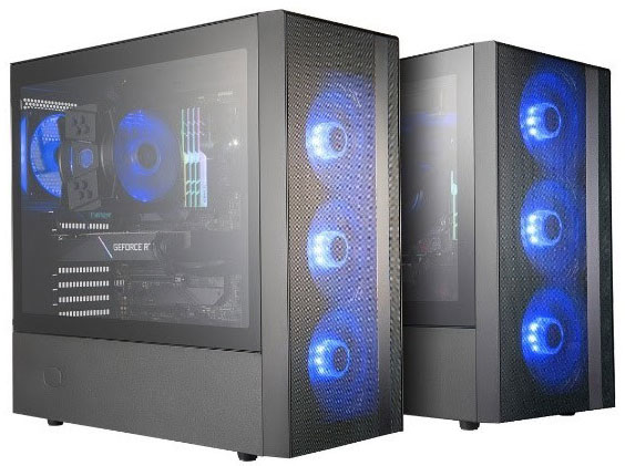 моделями MasterBox NR400 и MasterBox NR600