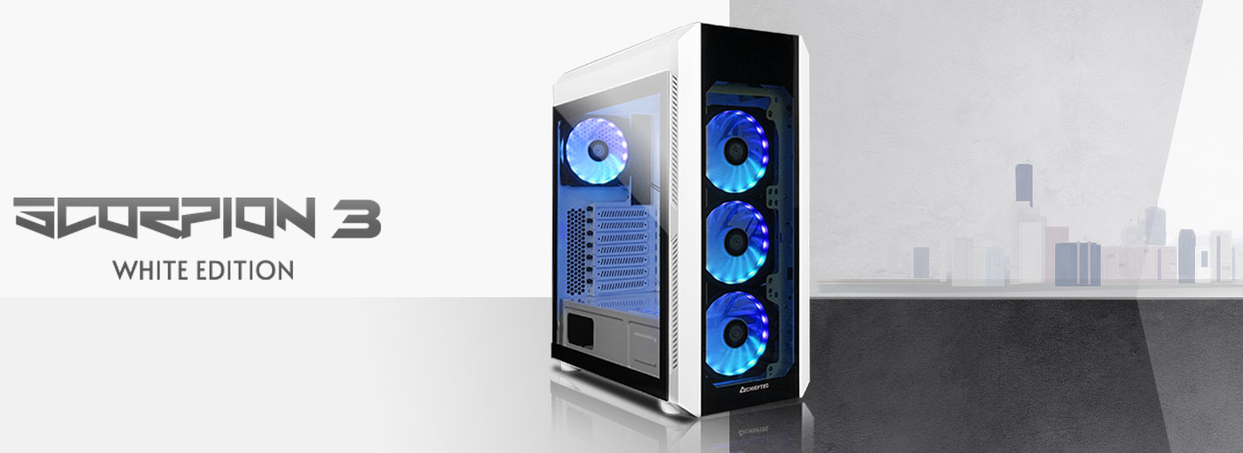 Chieftec Scorpion 3 White Edition