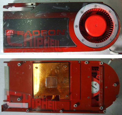 Стоковый кулер Radeon HD 4870