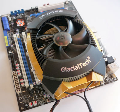 GlacialTech UFO V51 Silent тест - система GlacialTech UFO V51 Silent тест - система