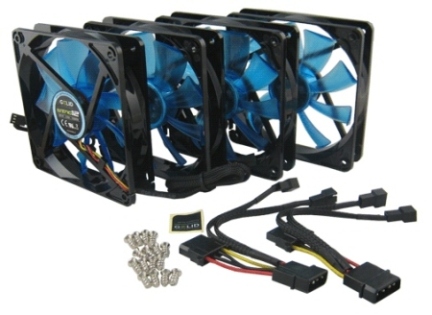 Набор Gelid Wing 12 UV Blue Gamer