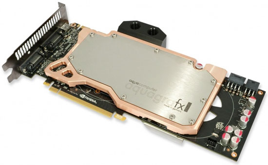 водоблок Aqua Computer aquagraFX for GTX 480 водоблок Aqua Computer aquagraFX for GTX 480