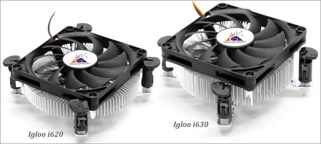 Кулеры GlacialTech Igloo i620 и i630 Кулеры GlacialTech Igloo i620 и i630
