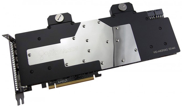 Водоблок Koolance VID-AR295X2 Водоблок Koolance VID-AR295X2