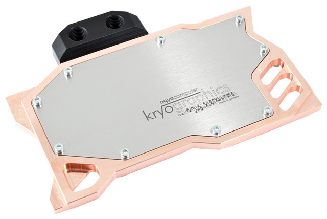 Aqua Computer Kryographics for GTX Titan X Aqua Computer Kryographics for GTX Titan X