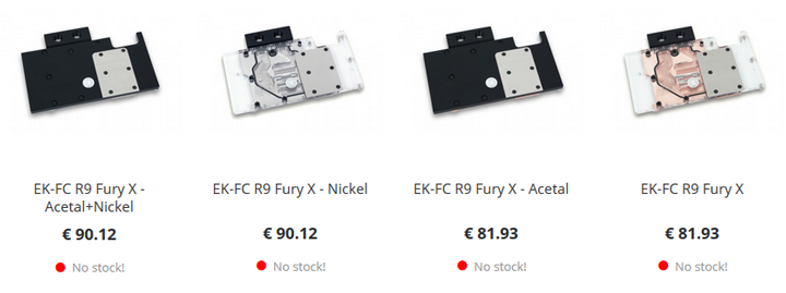 Водоблок EK-FC R9 Fury X Водоблок EK-FC R9 Fury X