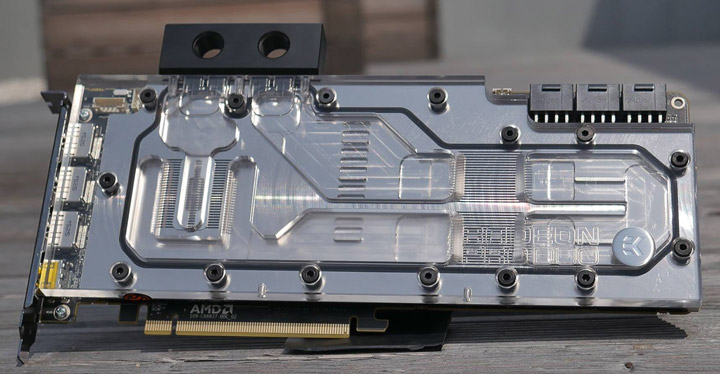 Водоблок EK для видеокарты Radeon Pro Duo