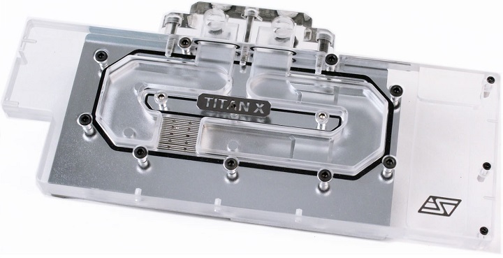 Swiftech выпустила водоблок полного покрытия для видеокарты Nvidia Titan X Pascal