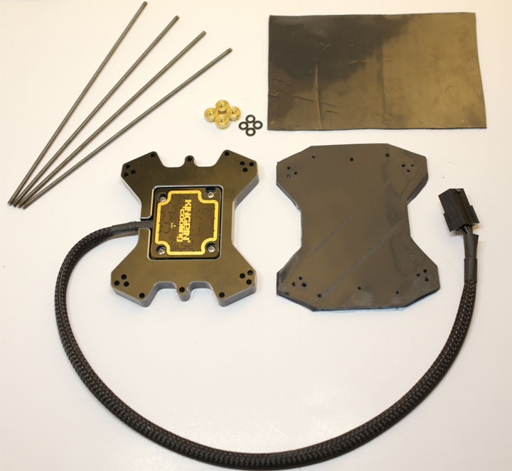 Устройство подогрева материнской платы при экстримальном охлаждении