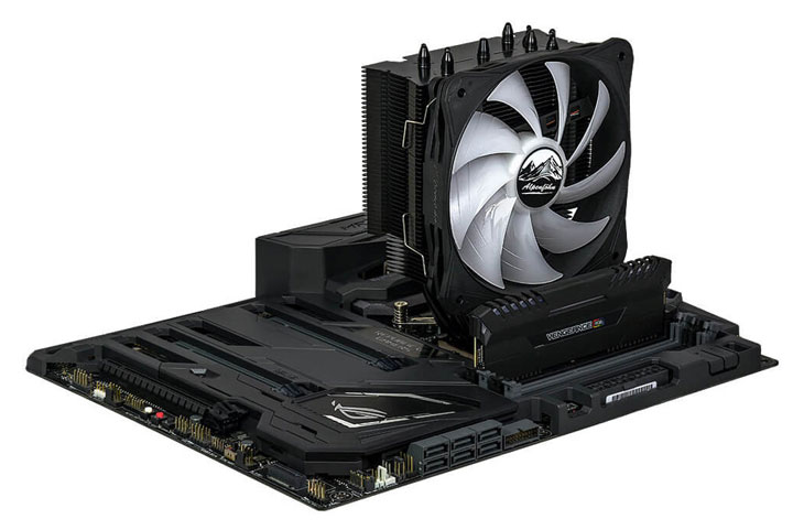 процессорный охладитель Alpenföhn Ben Nevis Advanced Black RGB