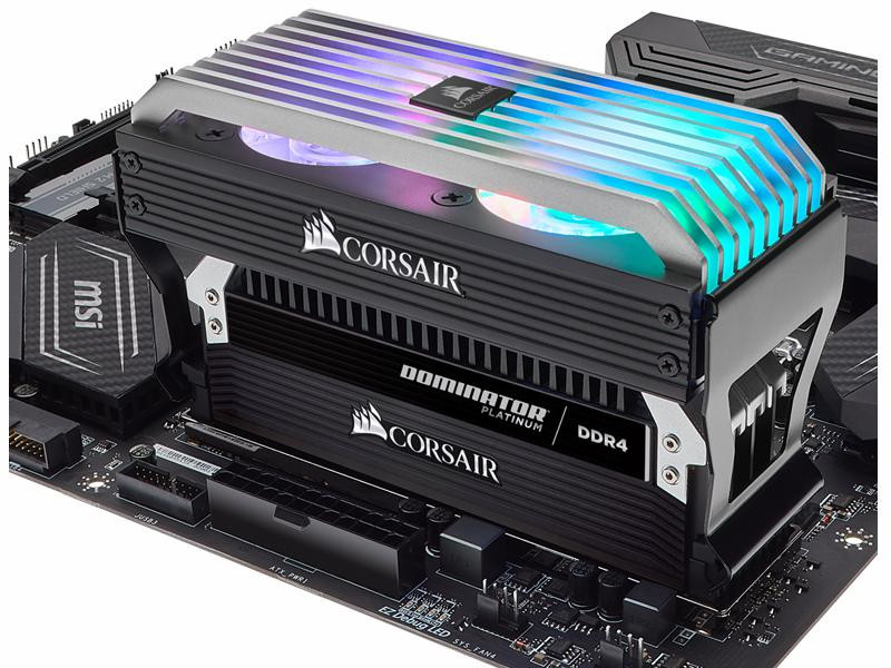 Система охлаждения для модулей памяти Corsair Dominator Airflow Platinum RGB Fan