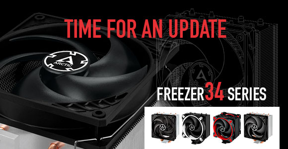 линейка кулеров Arctic Freezer 34