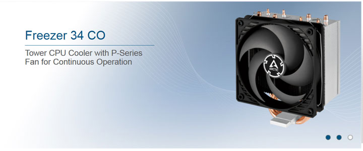 линейка кулеров Arctic Freezer 34
